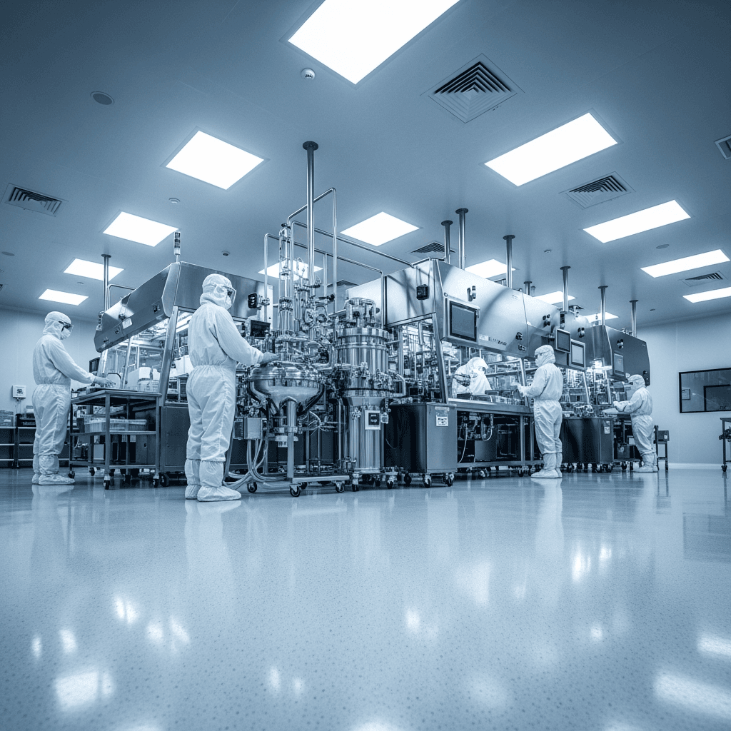 State-of-the-art pharmaceutical cleanroom facility
